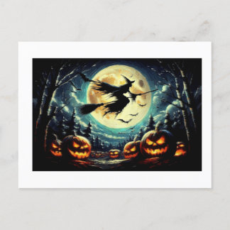 Halloween Night,  Postcard