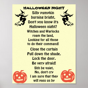 HALLOWEEN NIGHT   POSTER
