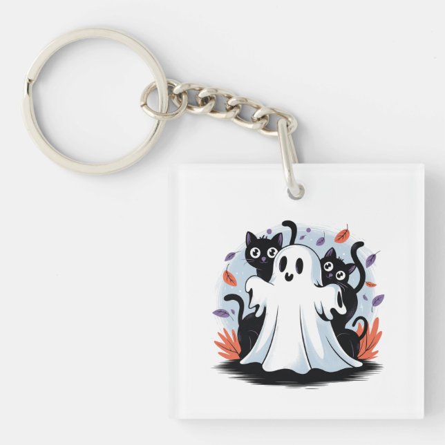 Halloween Night Prowl Keychain (Front)