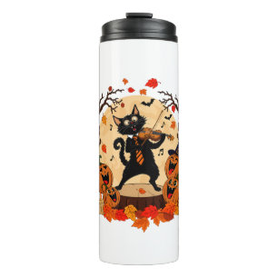 Halloween night. thermal tumbler