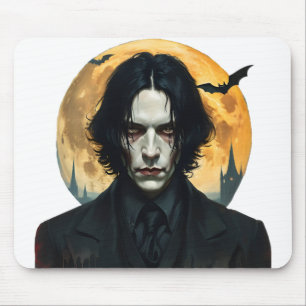 Halloween Night - Vampire Rising Mouse Pad