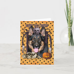 Halloween Nightmare - German Shepherd - Kuno Card