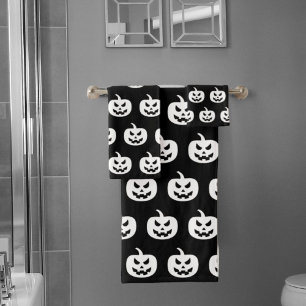Halloween noir Citrouille Motif Éffrayant effroi