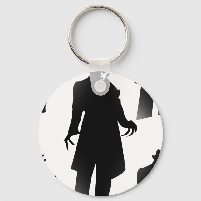 halloween nosferatu keychain (Front)