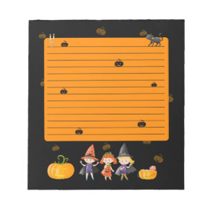 Halloween Note Pad