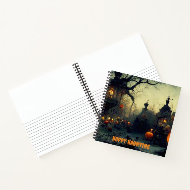 Halloween  notebook (Inside)