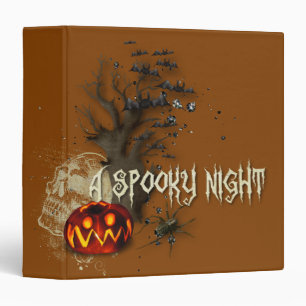 Halloween Notebook Binder Scrapbook Album