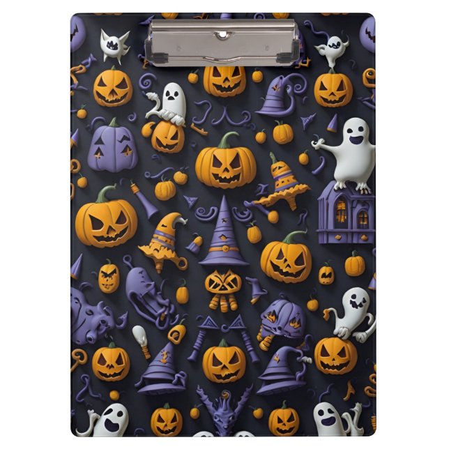 Halloween notes clipboard (Front)