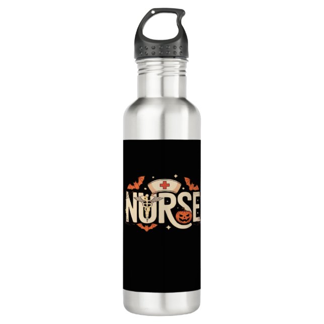 Halloween nurse Classic T-Shirt 710 Ml Water Bottle (Front)