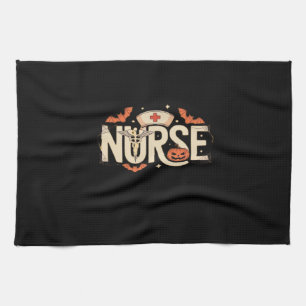 Halloween nurse Classic T-Shirt Kitchen Towel