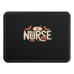 Halloween nurse Classic T-Shirt Trailer Hitch Cover