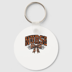 Halloween Nurse Coquette Bow Spooky Classic T-Shir Keychain
