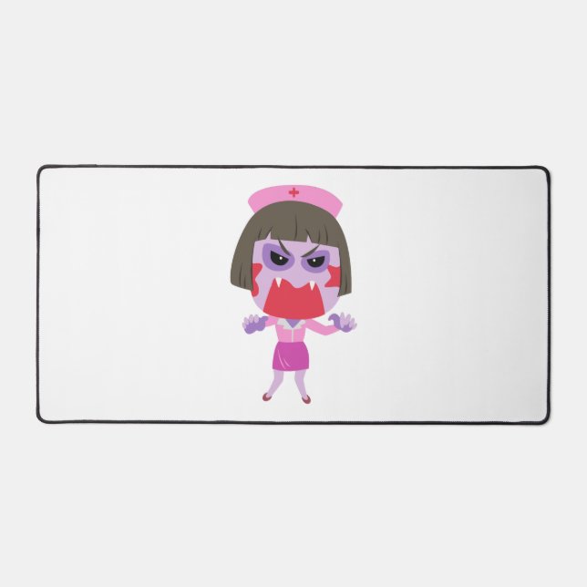 Halloween Nurse   Desk Mat (Front)