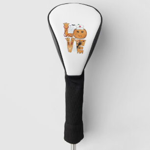 Halloween Nurse Gift Golf Head Cover