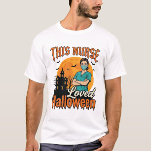 Halloween Nurse Loved Halloween Vintage Spooky_1 T-Shirt