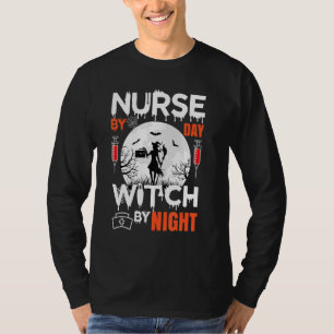 Halloween Nurse Nursing Cute Health Worker Hallowe T-Shirt