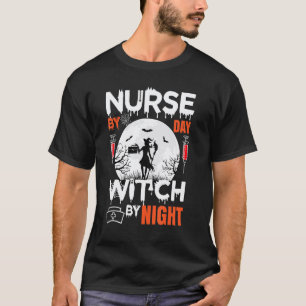Halloween Nurse Nursing Cute Health Worker Hallowe T-Shirt