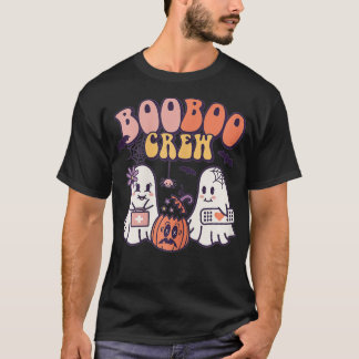 Halloween Nurse Practitioner Boo Crew,Nurse Hallow T-Shirt