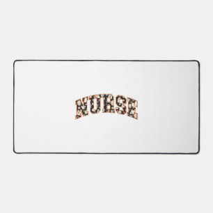 Halloween Nurse Retro Fall Season Desk Mat