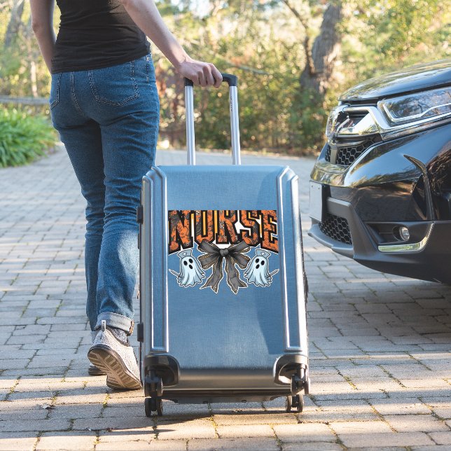 Halloween Nurse Scary Coquette Bow Classic T-Shirt (Suitcase Insitu)