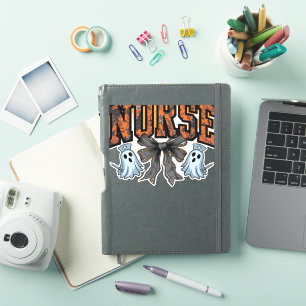 Halloween Nurse Scary Coquette Bow Classic T-Shirt