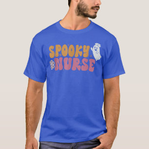 Halloween Nurse Shirts for Women Nurses Spooky Nur