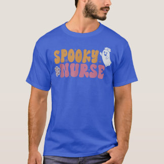 Halloween Nurse Shirts for Women Nurses Spooky Nur
