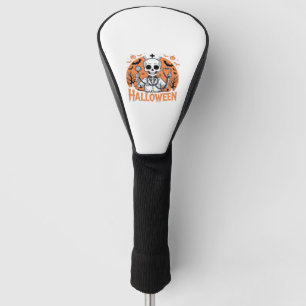 Halloween Nurse skeleton Essential T-Shirt_1 Golf Head Cover