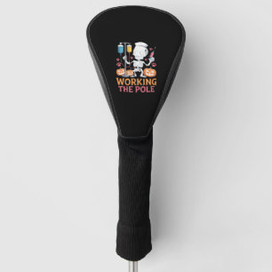 Halloween Nurse Skeleton Funny Joke Essential T-Sh Golf Head Cover