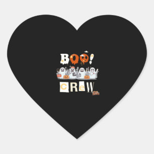 Halloween Nurses Boo Crew Classic T-Shirt Heart Sticker