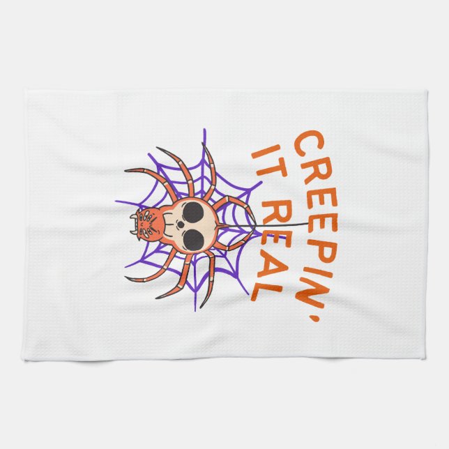 Halloween Occasion Kitchen Towel (Horizontal)
