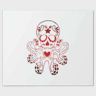 Halloween Octo Wrapping Paper