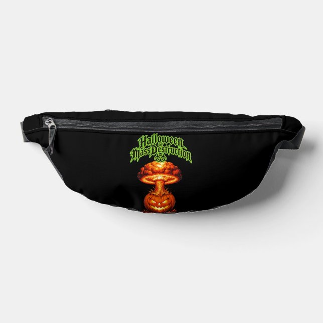 Halloween of Mass Destruction Nuclear Jack-o'-Lant Fanny Pack (Lay Down)
