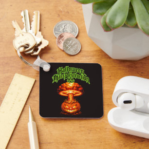 Halloween of Mass Destruction Nuclear Jack-o'-Lant Keychain
