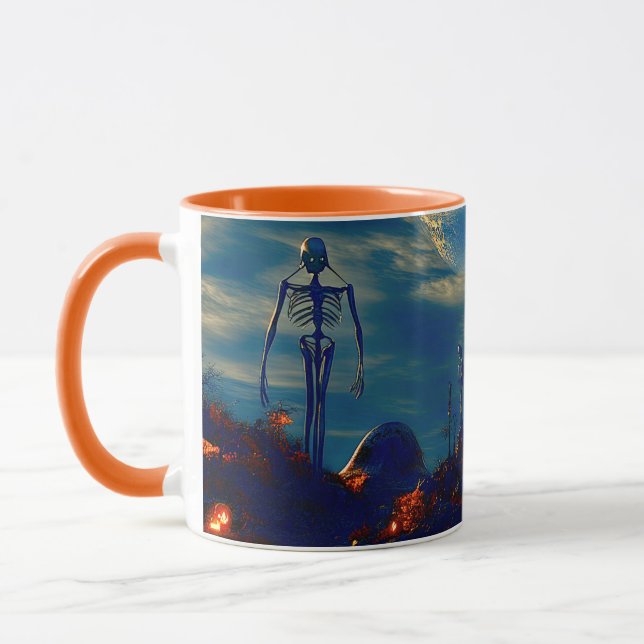 Halloween On Another World Mug (Left)