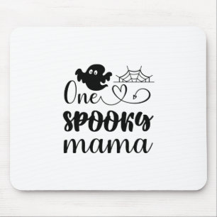 Halloween One Spooky Mama Birthday Mouse Pad