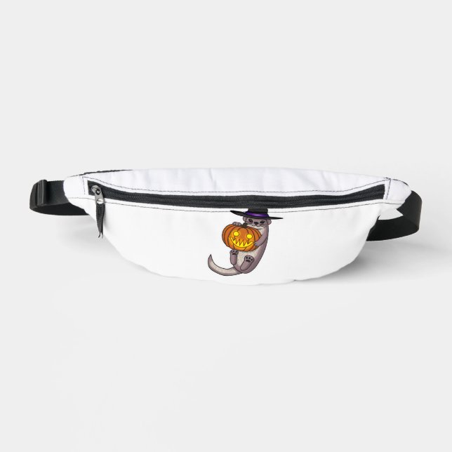 Halloween Otter Fanny Pack (Front)
