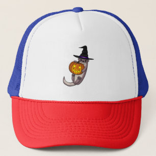 Halloween Otter Trucker Hat