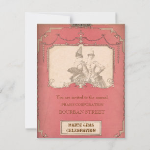 Halloween ou Mardi Gras MASQUERADE INVITATIONS