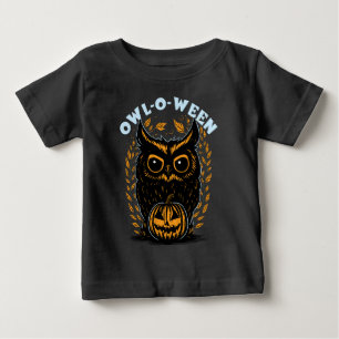 Halloween Owl Baby T-Shirt