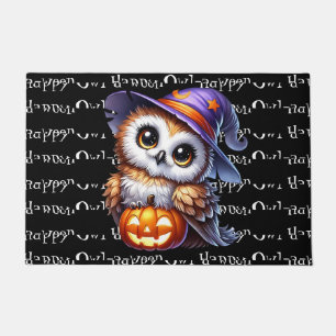 Halloween Owl Doormat