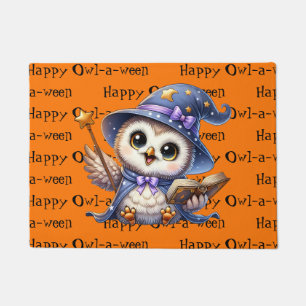Halloween Owl Doormat