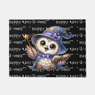 Halloween Owl Doormat