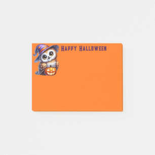 Halloween Owl Post Notes