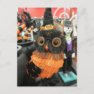 Halloween Owl Postcard