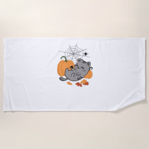 Halloween Pack  Spooky and Festive Graphic Bundle  Beach Towel