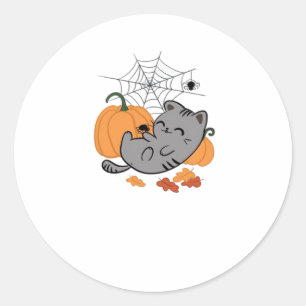 Halloween Pack  Spooky and Festive Graphic Bundle  Classic Round Sticker