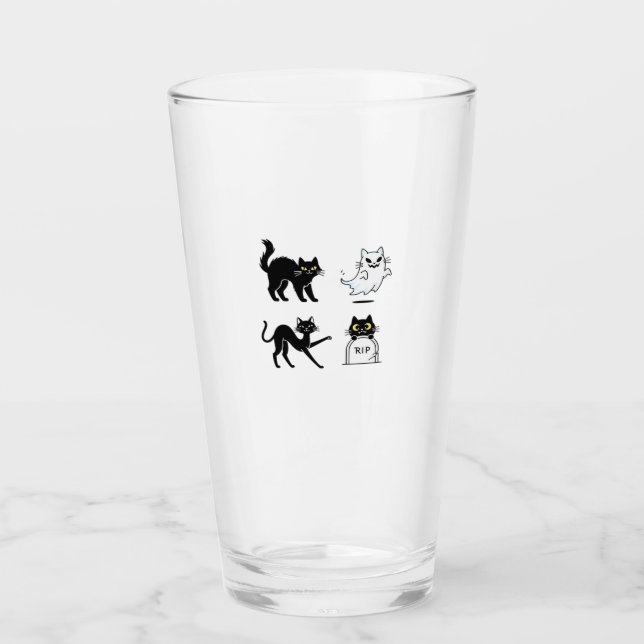 Halloween Pack  Spooky and Festive Graphic Bundle  Glass (Front)