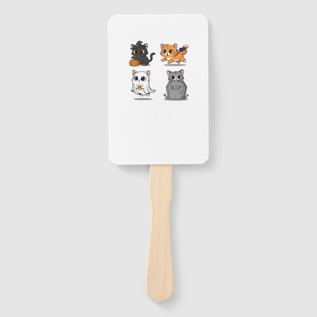 Halloween Pack  Spooky and Festive Graphic Bundle  Hand Fan (Front)