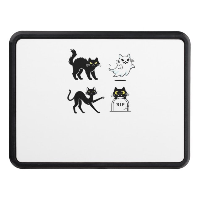 Halloween Pack  Spooky and Festive Graphic Bundle  Trailer Hitch Cover (Front)